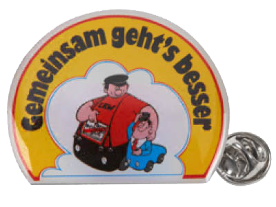 GEMEINSAM GEHT'S BESSER PIN