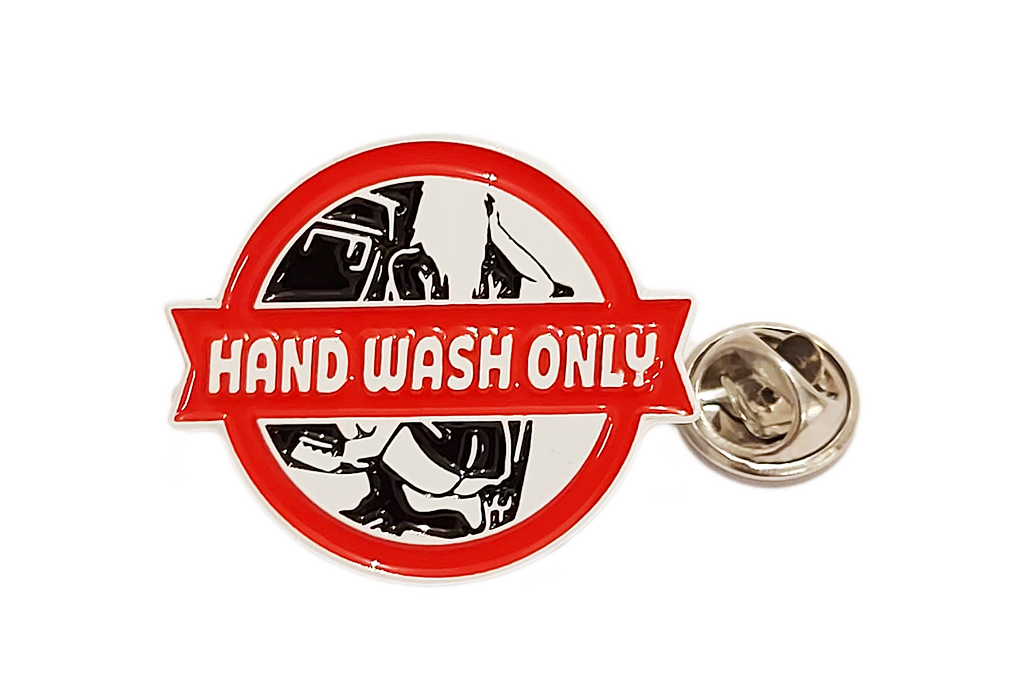 Pin Hand Wash Only