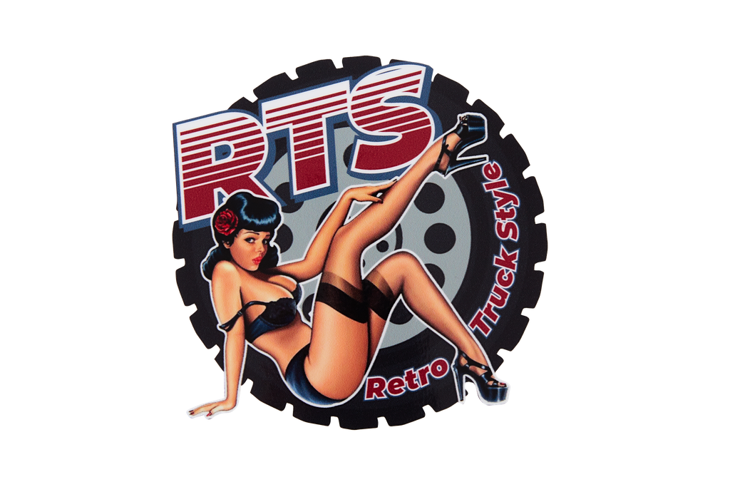 RTS RETRO TRUCK STYLE STICKER