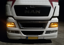 DRL LED Units for Headlights MAN 2014-2017 - Amber