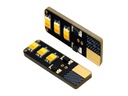 T10 Dual Color (Oranje/Xenon wit) - Set 2 stuks