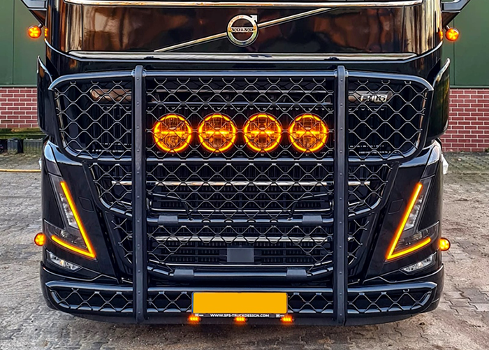 Oranje LED Dagrijverlichting Volvo FH4B