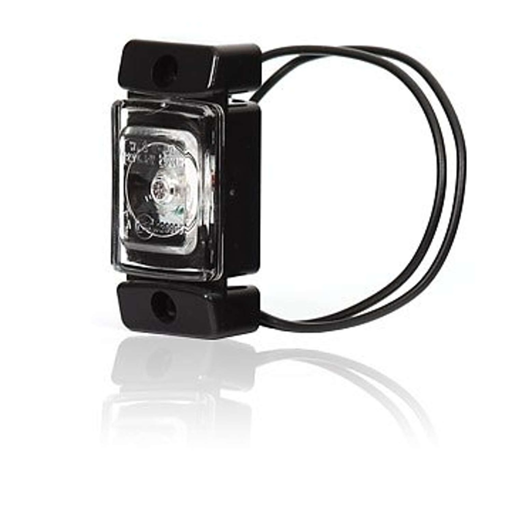 LED MARKERINGSLAMP 12-24V WIT