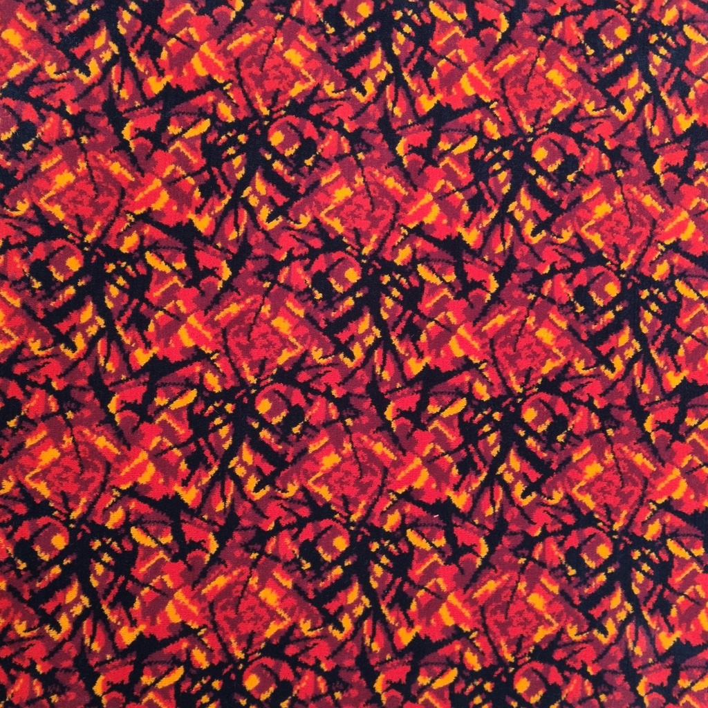 Deense Pluche stof - Rood