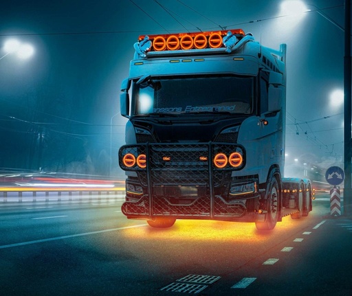 [5809269] Unity Underglow 281 mm - Oranje LEDs