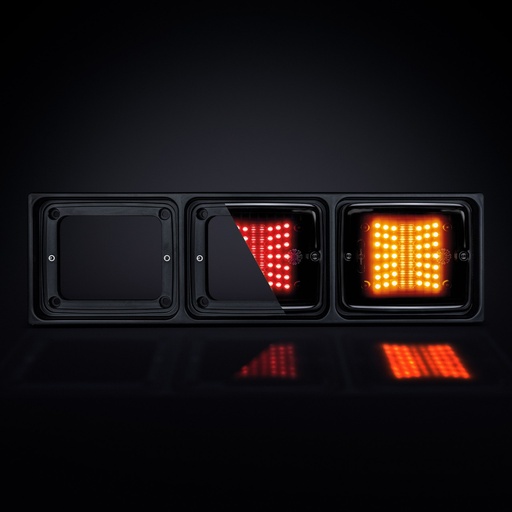 [5800638] IZELED Frame voor 3 Bloklichten