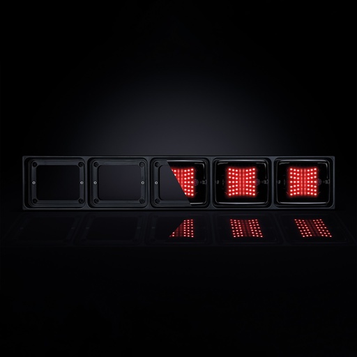 [5800640] IZELED Frame voor 5 Bloklichten