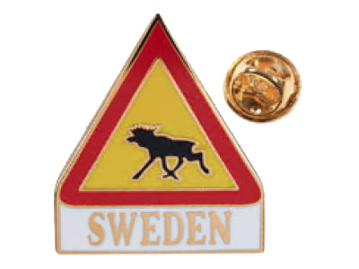 [501008] SWEDEN MOOSE PIN