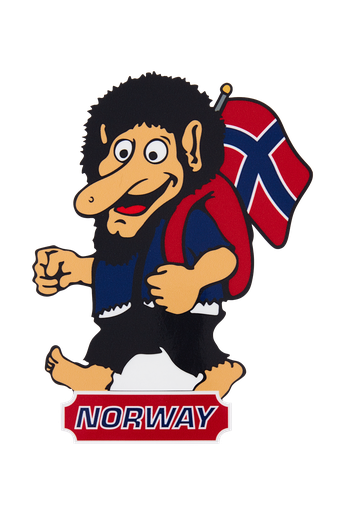 [500652] NORWAY TROLL STICKER