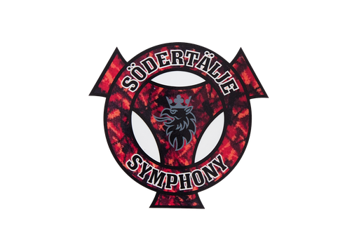 [500369] SÖDERTÄLJE SYMPHONY RED STICKER