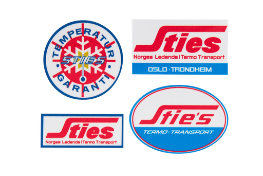 [500357] STIES STICKER SET 4 STUKS