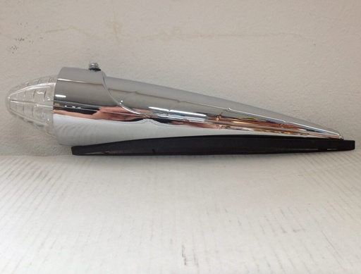 [46351022] Torpedo 16-LED Toplight Chrome | Amber