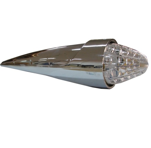 [46351062] Torpedo 19-LED Toplight Chrome | White