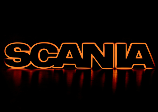 [463240875O] Scania LED embleem voor Scania (grill) logo
