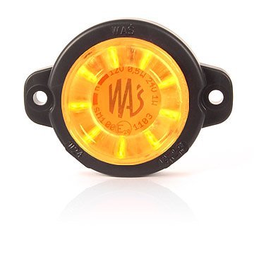 [TS5800374-N] Strands Side marker Amber round Clear Lens