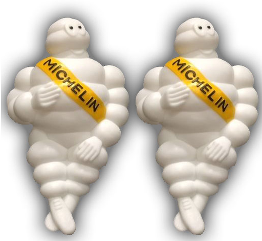 [TS7813020] Old School Michelin Man without Lighting | Set of 2 Pieces