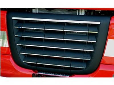 [TS7810113] Stainless Steel Application Lower Parts for DAF XF105 Unpainted Grill