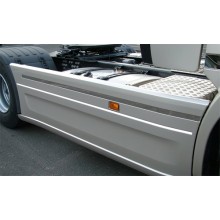 [TS7801251] Stainless steel side skirt Application Scania R Series Type 2
