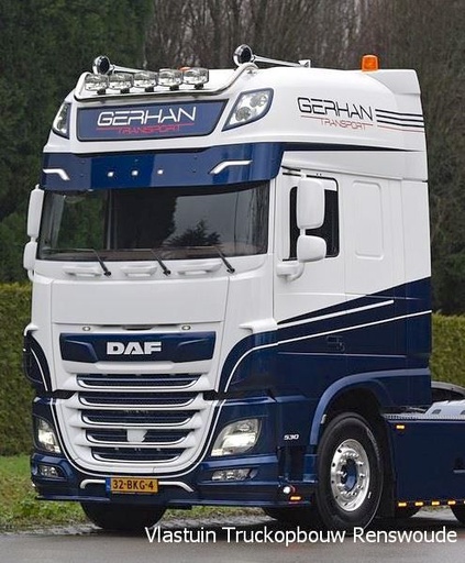 [TS7810111] Bumper Spoiler V-type for Daf XF Euro 6