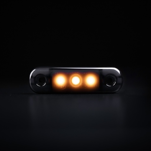 [5800438] Dark Knight Super Dark LED Position Light - Amber