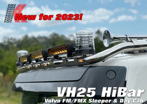 [82VHA25] Aluminium HiBar voor Volvo FH4/4B FM4B FMX4B Lage Cabine - Drop Down