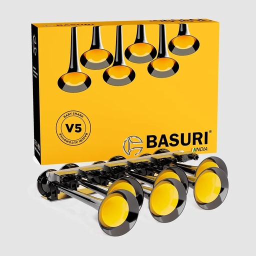 [30532219] Basuri Baby Shark Air Horn 5.0 12/24V - 24 Melodies