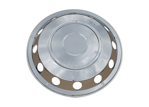 [31041322] RVS Lockring wieldop voorwiel gesloten 22,5 inch zweedse stijl