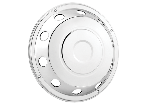 [31061322] RVS lockring wieldop voorwiel gesloten 19,5inch zweedse stijl