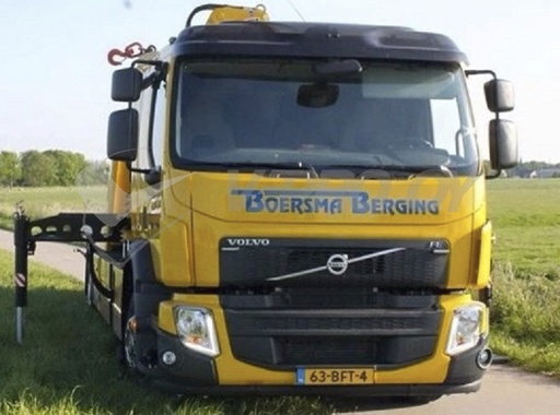 [250AD4083] Frontplaat Volvo FE4 in Volvo Winter white
