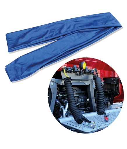 [529974] luchtslang hoes blauw