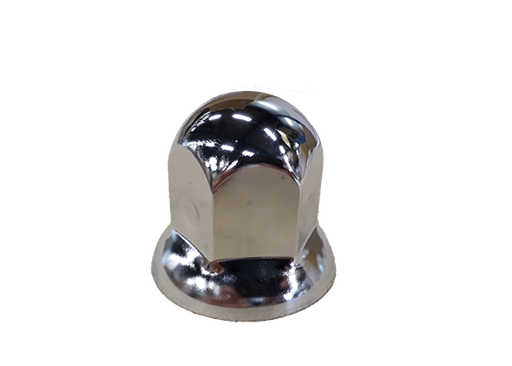 [31101321] RVS 32mm staal velg, 44mm hoog wielmoerdop (10stuks)