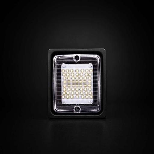[5800116] iZELED Blok Achteruitrijlamp Helder Glas