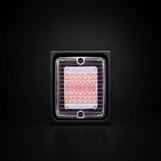 [5800126] iZELED Blok Rem/Achterlicht Helder Glas
