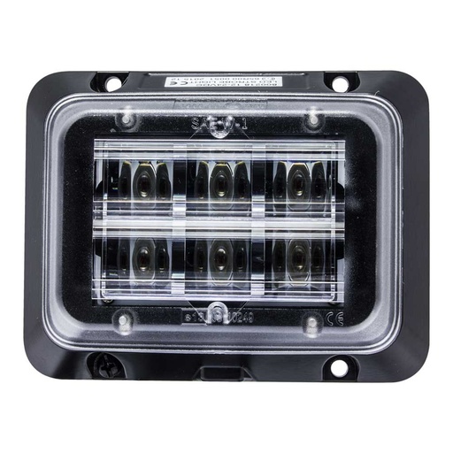 [5800218] Strobe Leuchte, 6 orange LEDs, Aufbaumontage