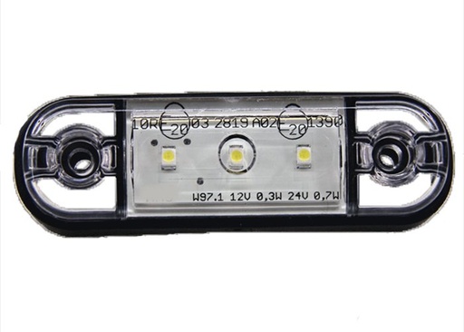 [5800342] 3-LED Ultra Slim Position Light 9-36V - White