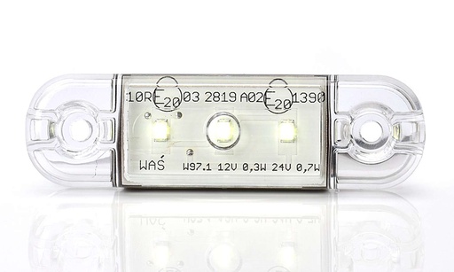 [5800342] 3-LED Ultra Slim Position Light 9-36V - White