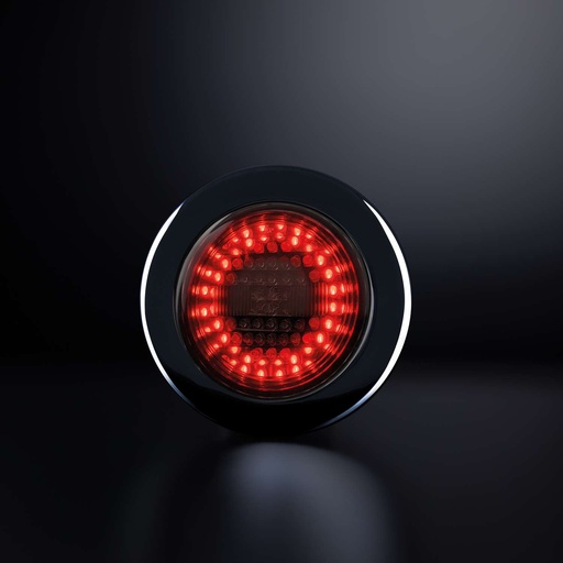 [5800621] (links) Strands Dark Knight IZE LED 3-kamer achterlicht LED (Dynamisch knipperlicht)