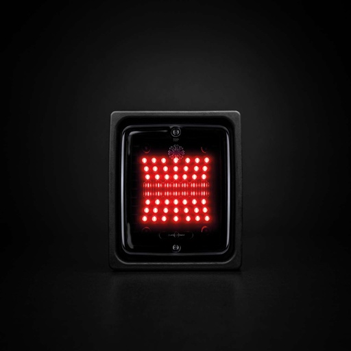 [5800631] IZE LED Dark Knight - rem-/achterlicht