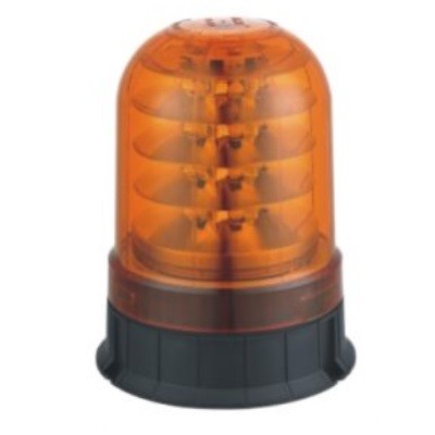 [5809056] LED flitslamp oranje flits en oranje glas 12-24v