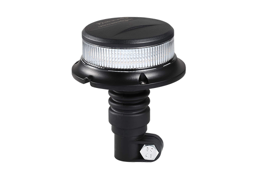 [5809095] LED Beacon Light with Clear Lens & Amber Flash - DIN Mounting
