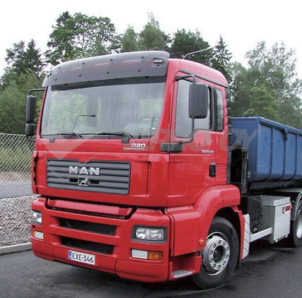 [75117472] MAN TGA/TGS M/L & TGL L 2004+ Smalle Cabine & Standaard Dak Zonneklep