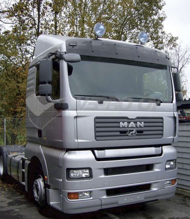 [75116472] MAN TGX/TGA XL 2004+ Brede Cabine & Standaard Dak Zonneklep