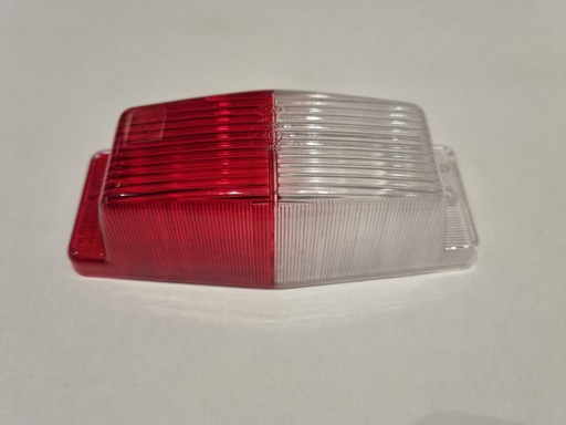 [46350272-L] Clear/Red Lens for Double Burner