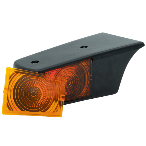 [46350257] Spare Lens for Old School Roof Marker Light | Amber