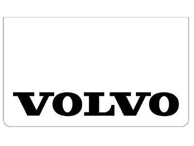 [46500512] Spatlap voor Volvo | Wit met Zwarte Opdruk | 60x35cm