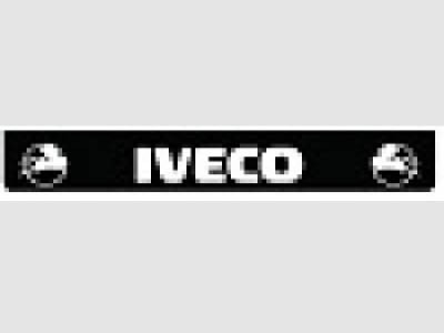 [46500943] Mudflap Rear Bumper for Iveco | Black with White Print | 238x35cm