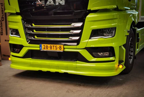 Bumperspoiler MAN TGX + 2x Talmu Wit